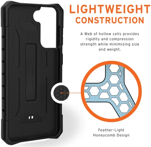 Urban Armor Gear Pathfinder Samsung Galaxy S21 Hoesje Zwart afbeelding 6