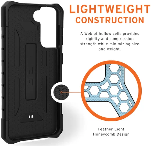 Urban Armor Gear Pathfinder Samsung Galaxy S21 Hoesje Midnight Camo afbeelding 6