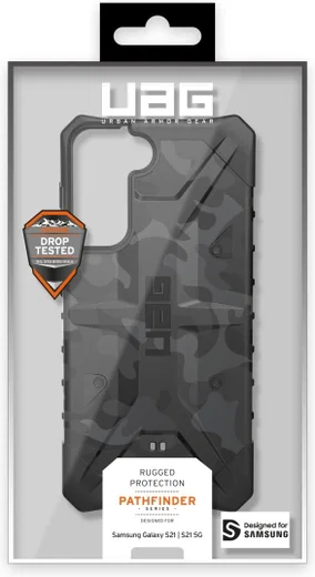 Urban Armor Gear Pathfinder Samsung Galaxy S21 Hoesje Midnight Camo afbeelding 15