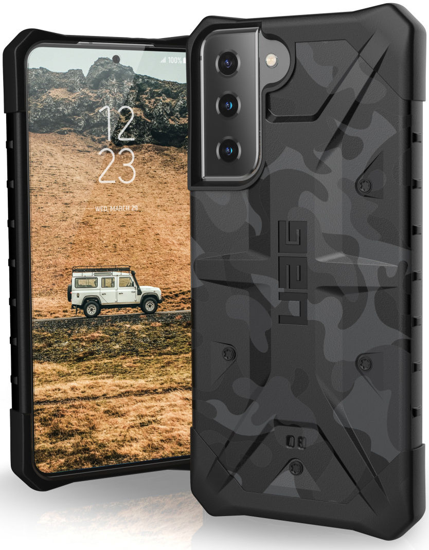 Urban Armor Gear Pathfinder Samsung Galaxy S21 Hoesje Midnight Camo afbeelding 2