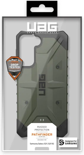 Urban Armor Gear Pathfinder Samsung Galaxy S21 Hoesje Olive afbeelding 15