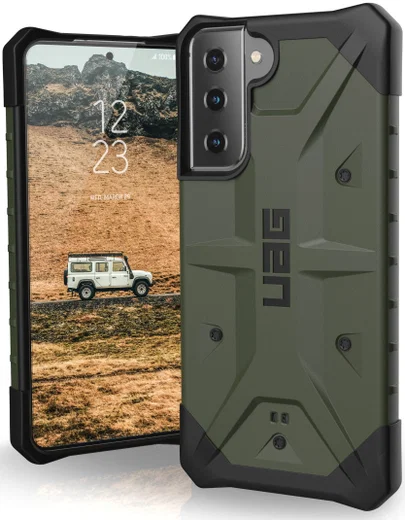 Urban Armor Gear Pathfinder Samsung Galaxy S21 Hoesje Olive afbeelding 2