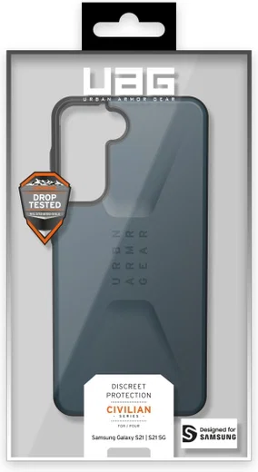 Urban Armor Gear Civilian Samsung Galaxy S21 Hoesje Blauw afbeelding 14