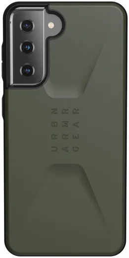 Urban Armor Gear Civilian Samsung Galaxy S21 Hoesje Olive afbeelding 2