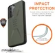 Urban Armor Gear Civilian Samsung Galaxy S21 Hoesje Olive afbeelding 4