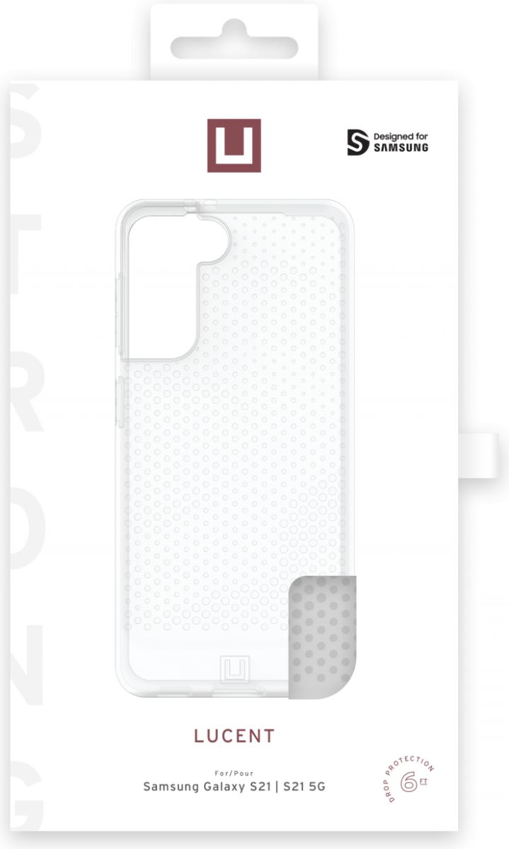 Urban Armor Gear [U] Lucent Samsung Galaxy S21 Hoesje Ash afbeelding 13