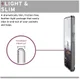 Urban Armor Gear [U] Lucent Samsung Galaxy S21 Hoesje Ash afbeelding 6