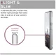 Urban Armor Gear [U] Lucent Samsung Galaxy S21 Hoesje Ice afbeelding 6