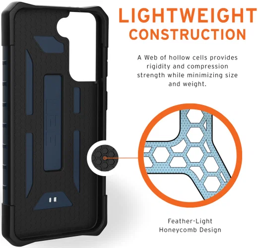 Urban Armor Gear Pathfinder Samsung Galaxy S21 Plus Hoesje Blauw afbeelding 6