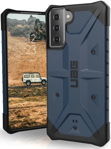 Urban Armor Gear Pathfinder Samsung Galaxy S21 Plus Hoesje Blauw afbeelding 2