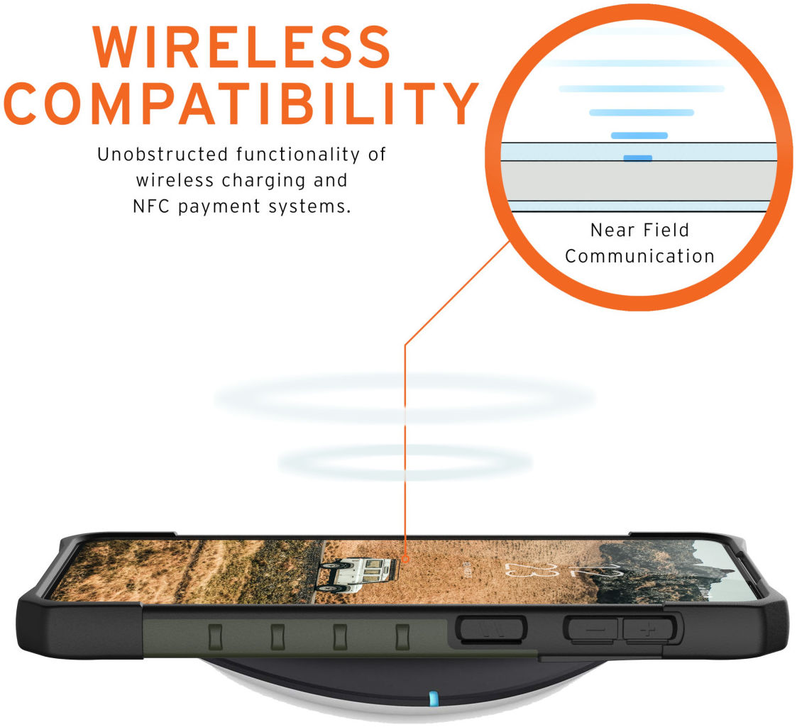 Urban Armor Gear Pathfinder Samsung Galaxy S21 Plus Hoesje Olive afbeelding 7