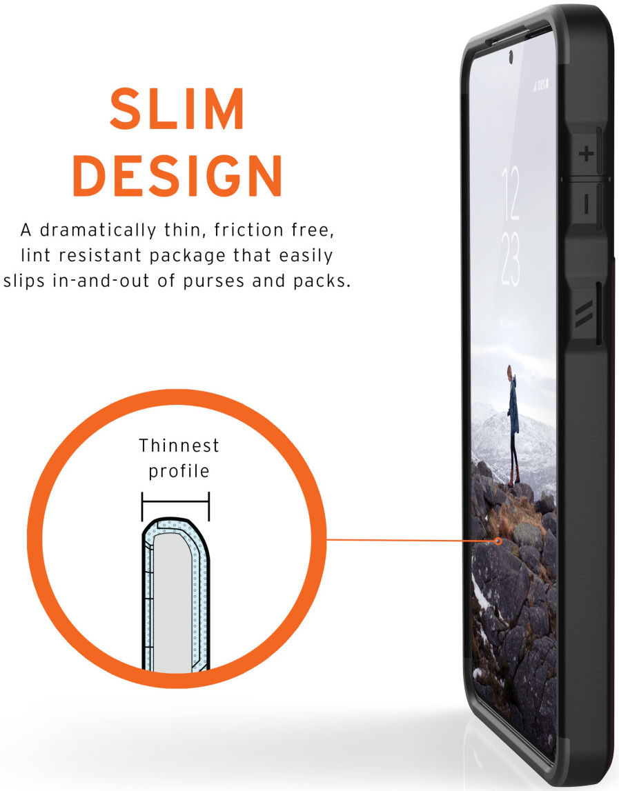 Urban Armor Gear Civilian Samsung Galaxy S21 Plus Hoesje Zilver afbeelding 6