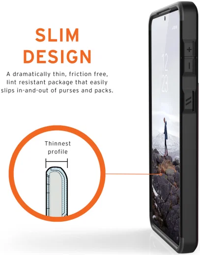 Urban Armor Gear Civilian Samsung Galaxy S21 Plus Hoesje Zilver afbeelding 6