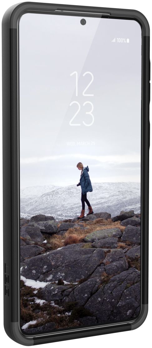 Urban Armor Gear Civilian Samsung Galaxy S21 Plus Hoesje Zilver afbeelding 9