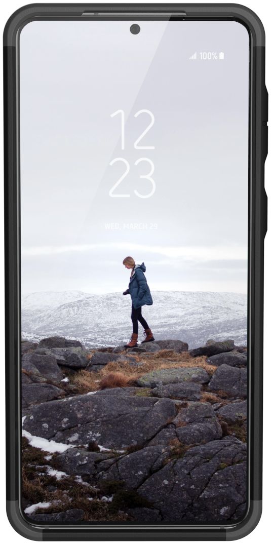 Urban Armor Gear Civilian Samsung Galaxy S21 Plus Hoesje Zilver afbeelding 10