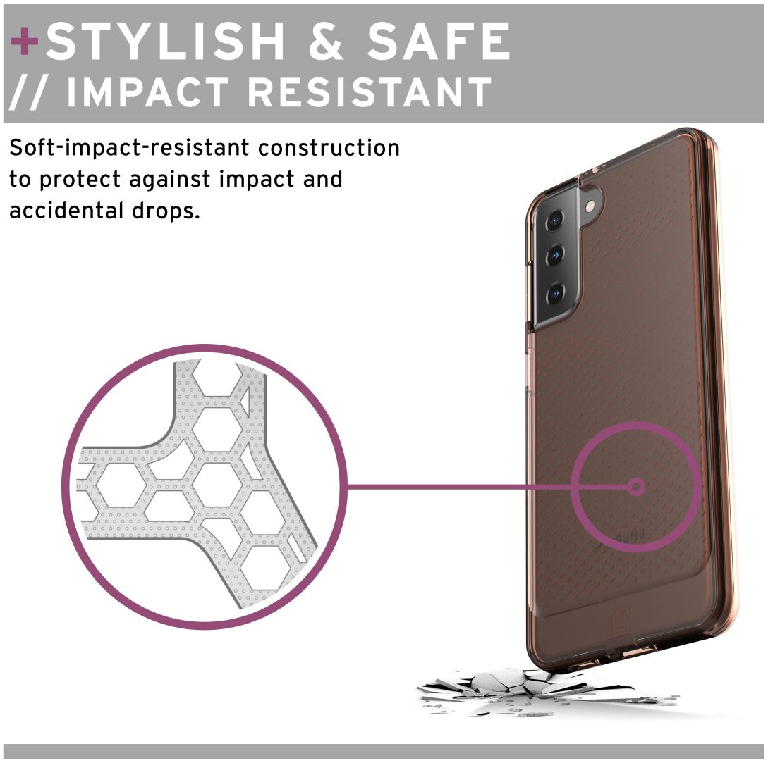 Urban Armor Gear [U] Lucent Samsung Galaxy S21 Plus Hoesje Orange afbeelding 4