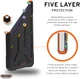 Urban Armor Gear Monarch Samsung Galaxy S21 Ultra Hoesje Carbon afbeelding 6