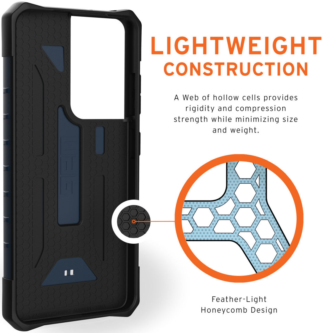 Urban Armor Gear Pathfinder Samsung Galaxy S21 Ultra Hoesje Blauw afbeelding 6