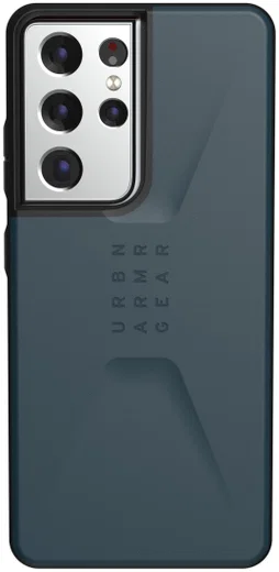 Urban Armor Gear Civilian Samsung Galaxy S21 Ultra Hoesje Blauw afbeelding 2