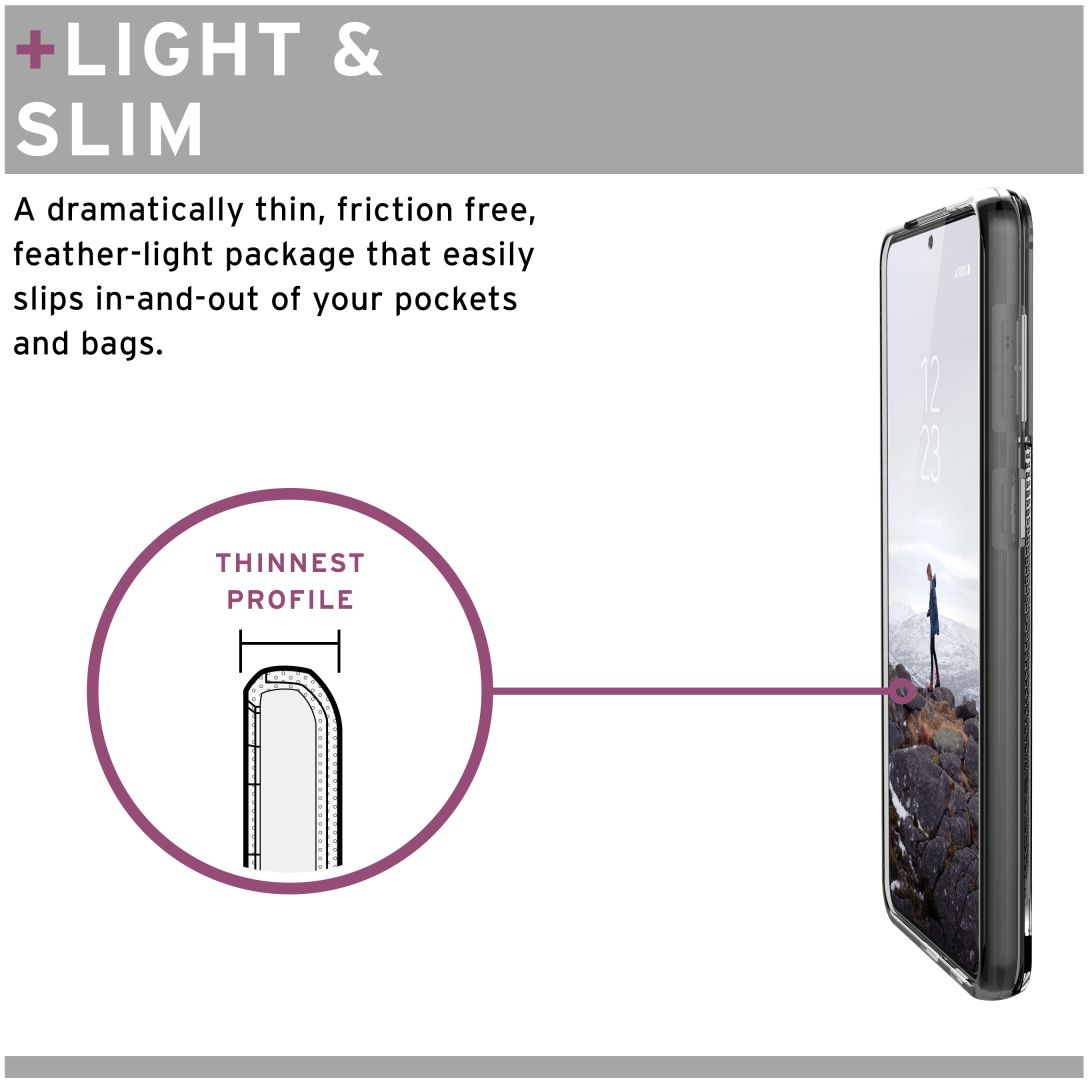 Urban Armor Gear [U] Lucent Samsung Galaxy S21 Ultra Hoesje Ash afbeelding 6