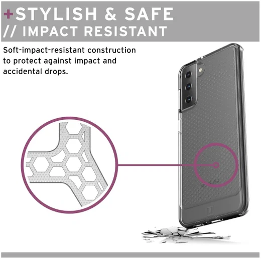 Urban Armor Gear [U] Lucent Samsung Galaxy S21 Ultra Hoesje Ice afbeelding 4