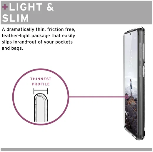 Urban Armor Gear [U] Lucent Samsung Galaxy S21 Ultra Hoesje Ice afbeelding 6