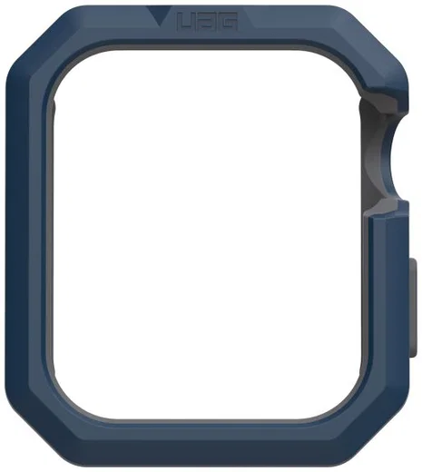 Urban Armor Gear Civilian Apple Watch 44MM Hoesje Blauw/Zilver afbeelding 11