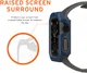 Urban Armor Gear Civilian Apple Watch 44MM Hoesje Blauw/Zilver afbeelding 4