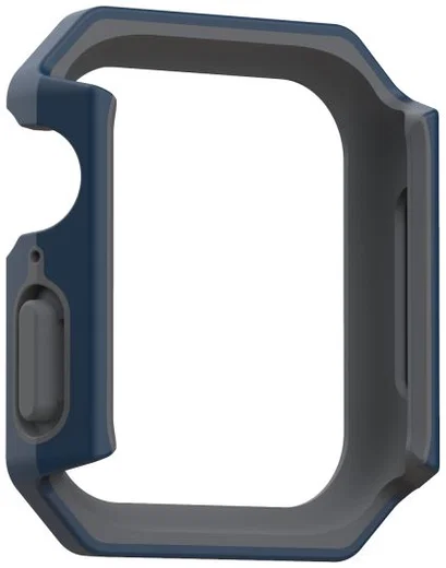 Urban Armor Gear Civilian Apple Watch 44MM Hoesje Blauw/Zilver afbeelding 9