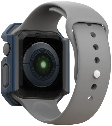 Urban Armor Gear Civilian Apple Watch 40MM Hoesje Blauw/Zilver afbeelding 12