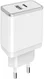 Mobiparts USB/USB-C Adapter 2.4A + USB-C naar Apple Lightning Kabel 1M afbeelding 4