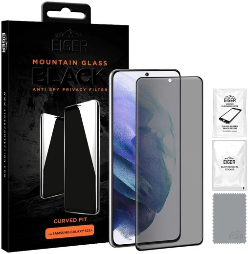 Eiger Samsung Galaxy S21 Plus Privacy Glass Screen Protector afbeelding 4