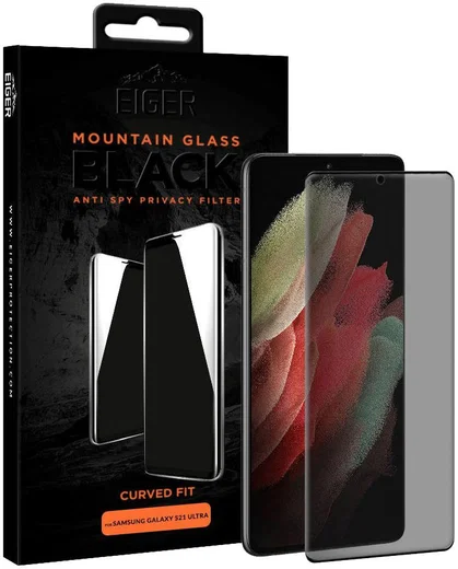 Eiger Samsung Galaxy S21 Ultra Privacy Glass Screen Protector afbeelding 1