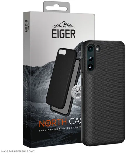 Eiger North Series Samsung Galaxy S21 Plus Hoesje Zwart afbeelding 1