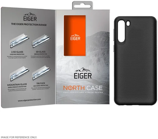 Eiger North Series Samsung Galaxy S21 Plus Hoesje Zwart afbeelding 2