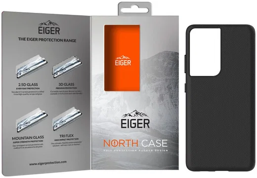 Eiger North Series Samsung Galaxy S21 Ultra Hoesje Zwart afbeelding 5