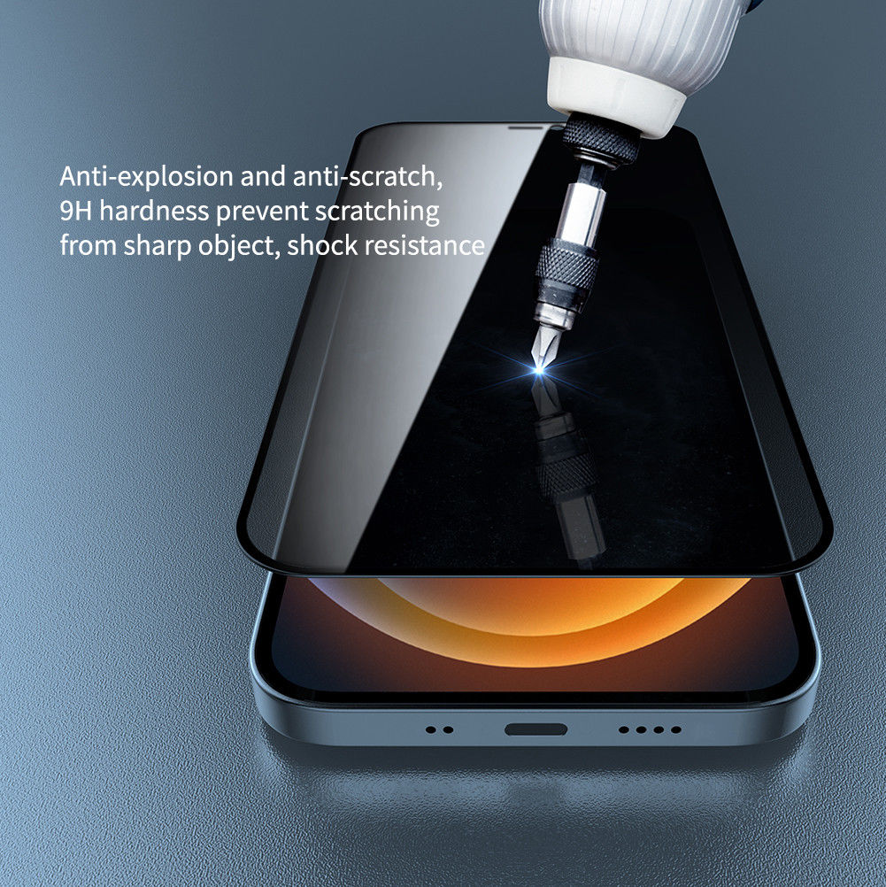 Nillkin Apple iPhone 12 Pro Max Privacy Glass Screenprotector afbeelding 6
