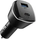 Spigen PowerArc ArcStation Auto Lader met USB en USB-C Poort Zwart afbeelding 1