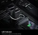 Spigen PowerArc ArcStation Auto Lader met USB en USB-C Poort Zwart afbeelding 8