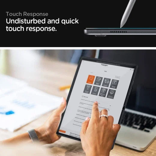 Spigen GLAS.tR Slim Samsung Galaxy Tab A7 (2020) Screenprotector afbeelding 4