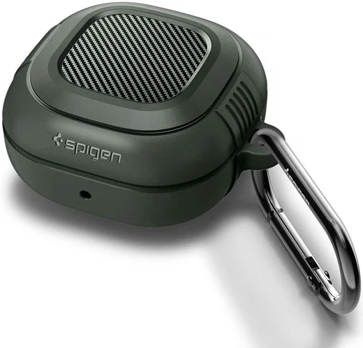 Spigen Rugged Armor Samsung Galaxy Buds Live Hoesje Groen afbeelding 1