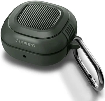 Spigen Rugged Armor Samsung Galaxy Buds Live Hoesje Groen