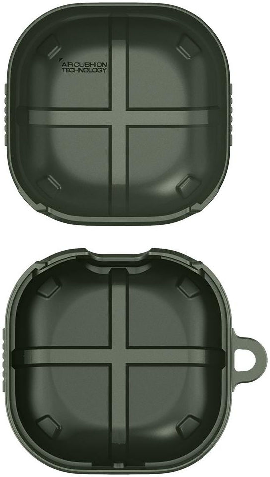 Spigen Rugged Armor Samsung Galaxy Buds Live Hoesje Groen afbeelding 2