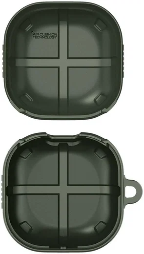 Spigen Rugged Armor Samsung Galaxy Buds Live Hoesje Groen afbeelding 2