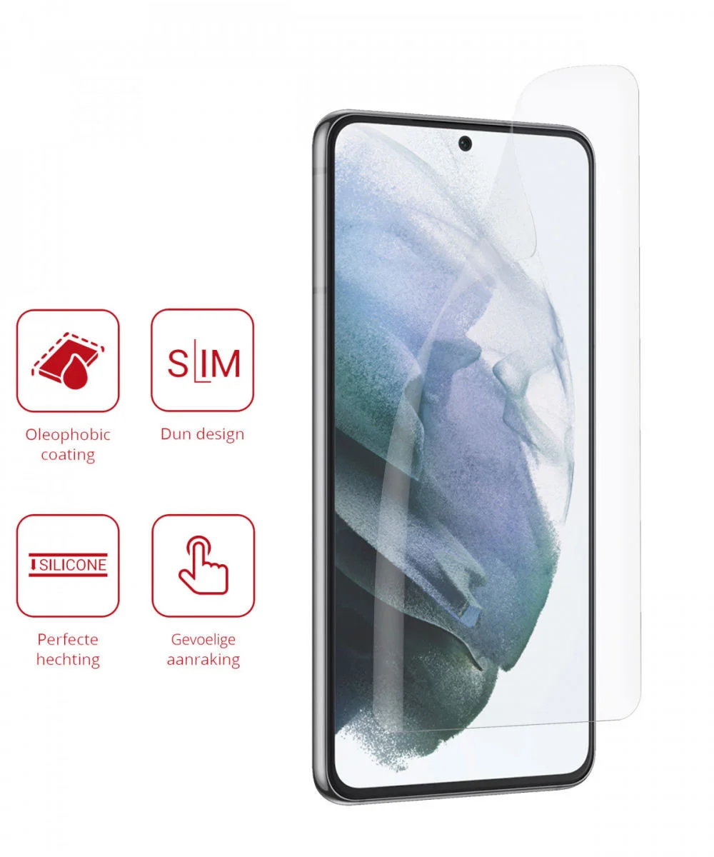 Rosso Samsung Galaxy S21 Clear Screen Protector Duo Pack afbeelding 2