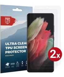 Rosso Samsung Galaxy S21 Ultra Screen Protector Duo Pack afbeelding