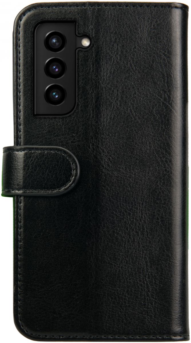 Rosso Element Samsung Galaxy S21 Hoesje Wallet Book Cover Zwart afbeelding 2