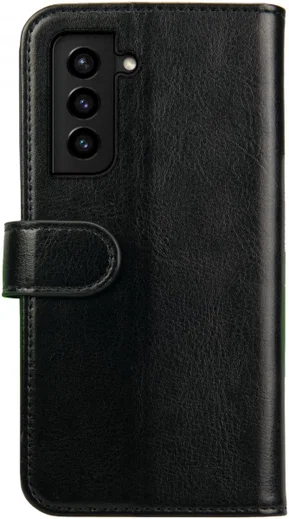 Rosso Element Samsung Galaxy S21 Hoesje Wallet Book Cover Zwart afbeelding 2