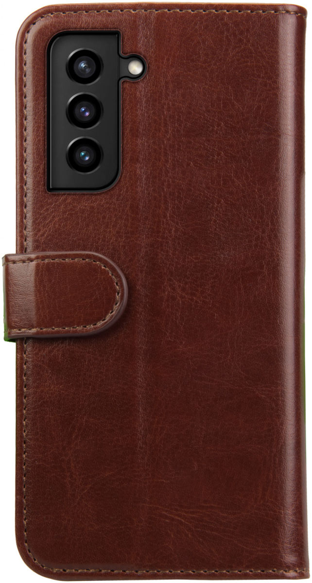 Rosso Element Samsung Galaxy S21 Plus Hoesje Book Cover Bruin afbeelding 2