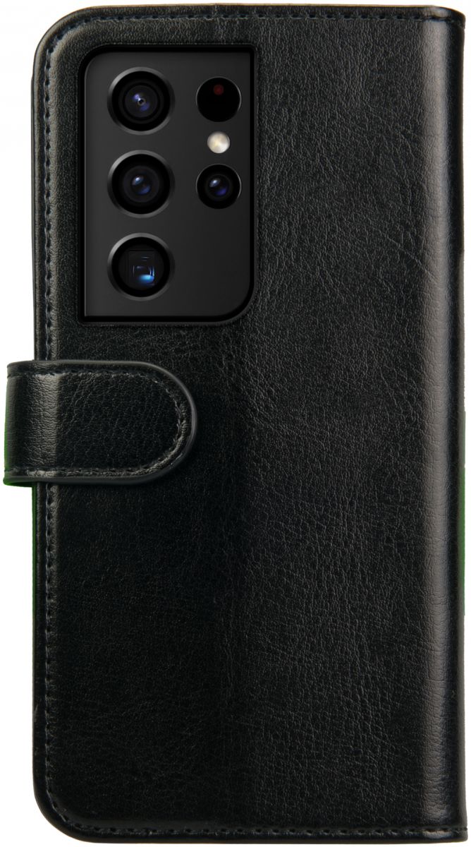 Rosso Element Samsung Galaxy S21 Ultra Hoesje Book Cover Zwart afbeelding 2